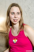Cutie Alice Flore stains the couch – ClubSweethearts – [1]