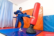 Katy Zachry turns Judo practice into playtime – ClubSweethearts – [2]