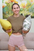 Leona Mia – Poses With Pillows – TeenDreams – [1]